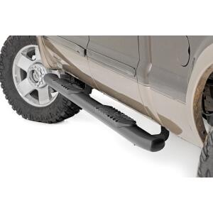 Oval Nerf Step Crew Cab Black Ford F-250/F-350 Super Duty 99-16