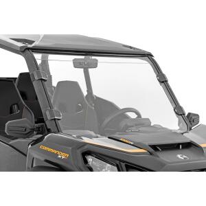 Full Windshield Scratch Resistant Can-Am Commander 1000R