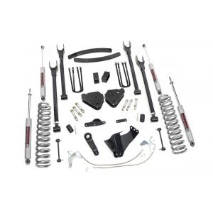 6 Inch Lift Kit Gas 4 Link Ford F-250/F-350 Super Duty 4WD 2008-2010