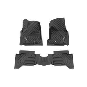 Flex Fit Floor Mats Front & Rear Crew Toyota Tacoma 2WD/4WD 2024-2026
