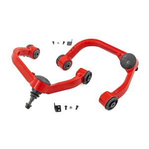 Red Forged Upper Control Arms 3 Inch Lift Ford F-150 4WD 2021-2026
