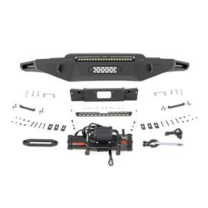 Hybrid Front Bumper 12000S Blk LED Toyota Tundra 2WD/4WD 2022-2026