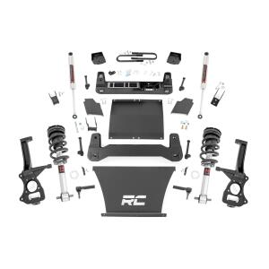 6 Inch Lift Kit Mono Leaf Rear M1 Struts/M1 Chevy Silverado 1500 (22-24)