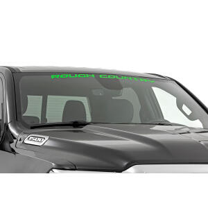 Rough Country Decal 3.6 Inch x 35 Inch Kelly Green
