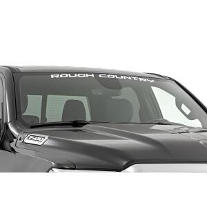 Rough Country Decal 2 Inch x 27 Inch White