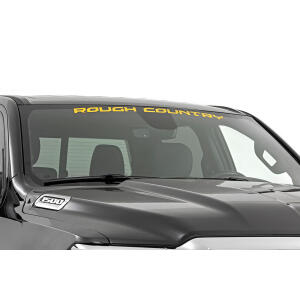 Rough Country Decal 3.6 Inch x 35 Inch Yellow