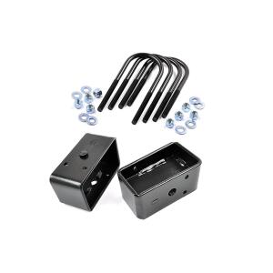 3 Inch Block & U-Bolt Kit Ford Excursion/F-250 Super Duty/F-350 Super Duty