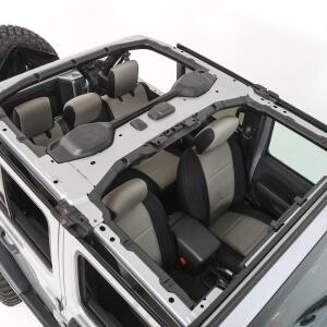 Neoprene Seat Cover Set Front/Rear – Charcoal Gen 1 (2018+ JLU) Neoprene Seat Cover Set Front/Rear – Charcoal Gen 1 (2018+ JLU)