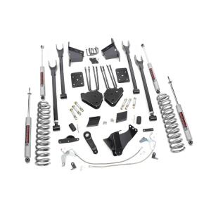 6 Inch Lift Kit |4-Link No OVLD Ford F-250 Super Duty 4WD 2015-2016