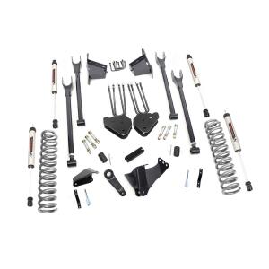8 Inch Lift Kit 4 Link RR Blocks V2 Ford F-250/F-350 Super Duty 05-07
