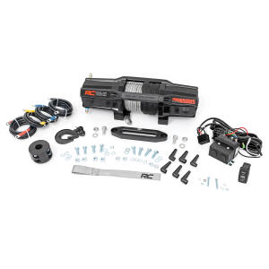 6500-LB Winch W/ Remote UTV Synthetic Rope