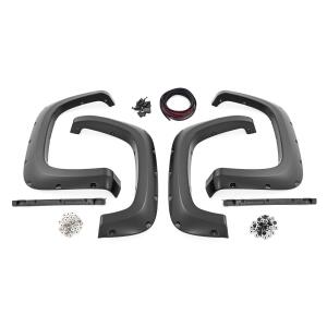 Pocket Fender Flares GB8 Mosaic Black Chevy Silverado 2500 HD/3500 HD (20-26)