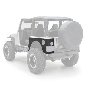 XRC Rear Corner Guards – Textured Black (97-06 TJ) XRC Rear Corner Guards – Textured Black (97-06 TJ)