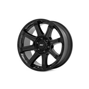 Rough Country 81 Series Wheel One-Piece Semi Gloss Black 20x10 6x135 -19mm Rough Country 81 Series Wheel One-Piece Semi Gloss Black 20x10 6x135 -19mm