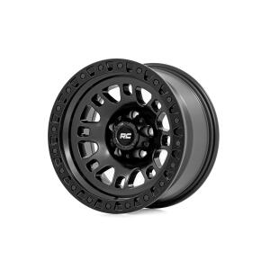 Rough Country 82 Series Wheel One-Piece Semi Gloss Black 18x9 6x5.5 +18mm Rough Country 82 Series Wheel One-Piece Semi Gloss Black 18x9 6x5.5 +18mm