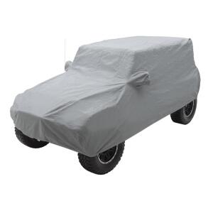 Full Car Cover w/ Storage Bag, Lock & Cable – Gray (07-18 JKU) Full Car Cover w/ Storage Bag, Lock & Cable – Gray (07-18 JKU)