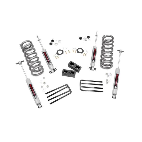 2 Inch Lift Kit Chevy/GMC 1500 Truck & SUV 2WD 1988-1999 - Somar 4x4