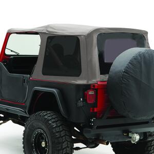 OEM Replacement Soft Top w/ Tinted Windows – Denim Gray (88-95 YJ)