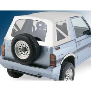 OEM Replacement Soft Top – Vinyl White (86-94 Geo Tracker / Suzuki Sidekick) OEM Replacement Soft Top – Vinyl White (86-94 Geo Tracker / Suzuki Sidekick)