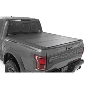 Hard Tri-Fold Flip Up Bed Cover 5'7" Bed Ford F-150 21-26/F-150 Lightning 22-26