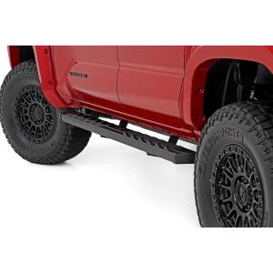BA2 Running Boards Side Step Bars Double Cab Toyota Tacoma 24-26