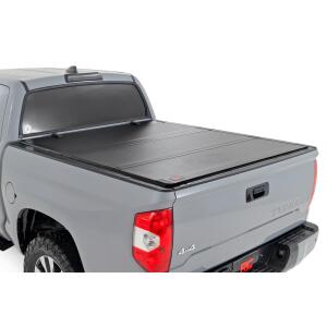 Hard Tri-Fold Flip Up Bed Cover 5'7" Bed Toyota Tundra 2WD/4WD 07-21
