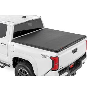 Soft Tri-Fold Bed Cover 5' Bed Dbl Cab Toyota Tacoma 2WD/4WD (24-26)