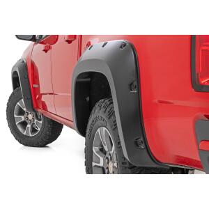 Pocket Fender Flares GBA Gloss Black Chevy Colorado 2WD/4WD (2015-2022)