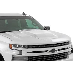 Hood Scoop GAZ Summit White Chevy Silverado 1500 2WD/4WD (2019-2026)