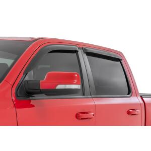 Side Window Deflectors Tape On Rain Guard Ram 1500 19-26/1500 TRX 21-24