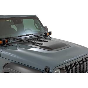 Hood Scoop PSC Billet Silver Jeep Gladiator JT/Wrangler JL 4WD (18-26)