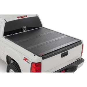 Hard Low Profile Bed Cover 5'9" Bed No Rail Caps Chevy/GMC 1500 07-13