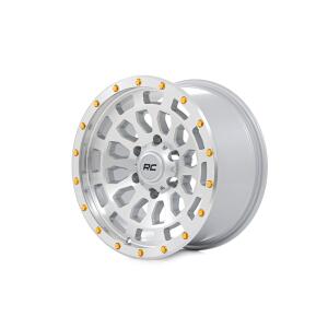 Rough Country 87 Series Wheel Simulated Beadlock Full Machine 17x8.5 5x5 +0mm