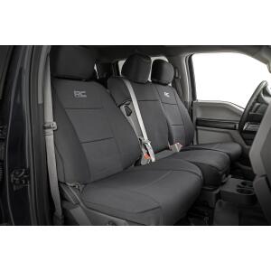 Seat Covers FR Bench Ford F-150 (15-26)/F-250 Super Duty (17-26)/F-350 Super Duty (17-26)