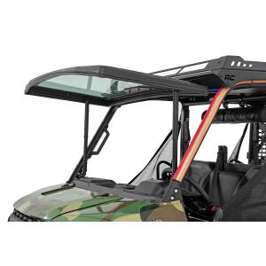 Electric Tilt Windshield Glass Formed Frame Polaris Ranger XP 1000