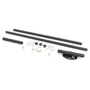 Flag Pole Holder Bed Rail w/ Flag