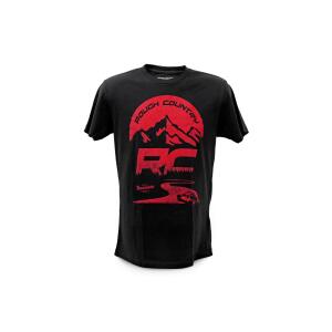 Rough Country T-Shirt RC Mountains Black LG
