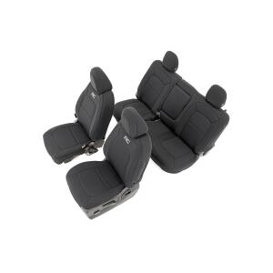 Seat Covers Front Bucket Rear Bench Chevy/GMC Canyon/Colorado (15-22)
