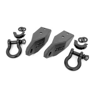 Tow Hook Brackets D-Ring Combo Toyota Tundra 2WD/4WD 2007-2021