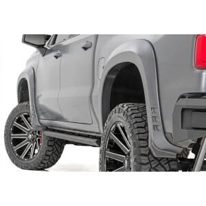 SF1 Fender Flares G9K Satin Steel Chevy Silverado 1500 2WD/4WD (19-26)