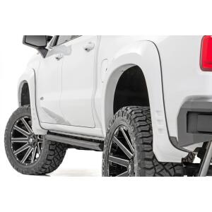 SF1 Fender Flares GAZ Summit White Chevy Silverado 1500 2WD/4WD (19-26)