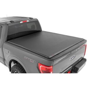 Soft Roll Up Bed Cover 5'7" Bed Ford F-150/F-150 Lightning/Raptor 15-26
