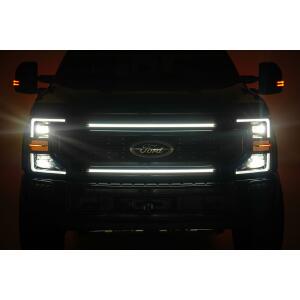 LED Light Kit Grille Mount 30 Inch DRL Ford F-250/F-350 Super Duty 17-22