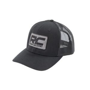 Rough Country Hat Black Mesh Rough Country Patch Black/Black - Richardson 112