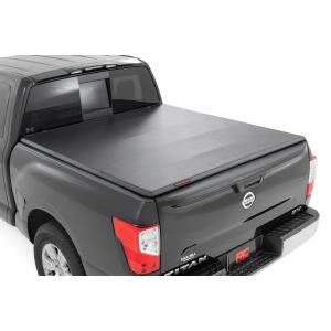 Soft Tri-Fold Bed Cover 5'7" Bed Nissan Titan 2WD/4WD (2017-2024)