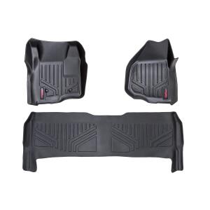 Floor Mats FR & RR Depressed Pedal Ford F-250/F-350 Super Duty 11-16
