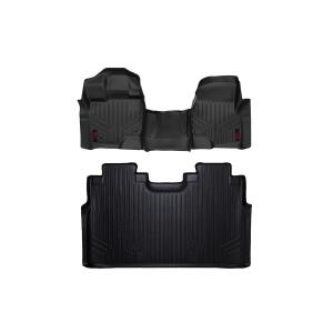 Floor Mats FR & RR Over Hump Ford F-150 15-26/F-150 Lightning 22-26/Raptor 17-25