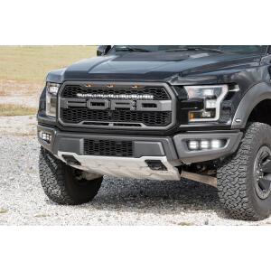 LED Light Kit Grille Mount 30" Black Single Row Ford Raptor 4WD 17-20