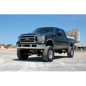 6 Inch Lift Kit Gas 4 Link OVLDS Ford F-250/F-350 Super Duty 05-07