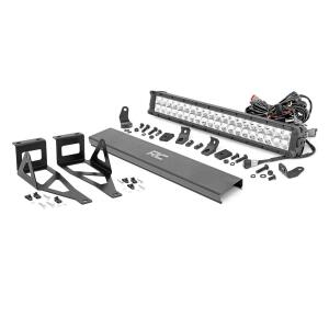LED Light Kit Bumper 20" Chrome Dual Row White DRL Ford F-250/F-350 Super Duty 05-07 LED Light Kit Bumper 20" Chrome Dual Row White DRL Ford F-250/F-350 Super Duty 05-07